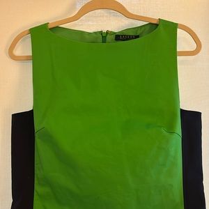 Ralph Lauren Summer Color Block Sleeveless Dress